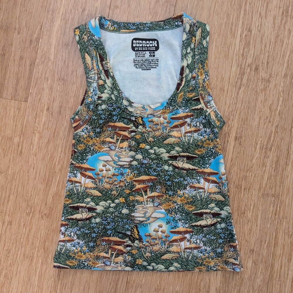 Big Bud Press BBP Mushroom Fungi Fantasy Tank Top XS unisex